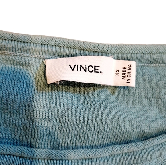 VINCE Cotton Lightweight Oversized Sweater, size XS - Picture 4 of 7